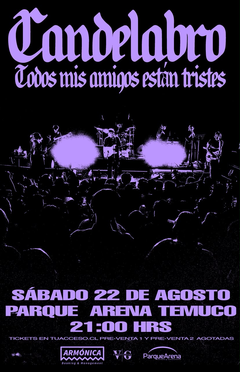 Candelabro lleva su música a Temuco